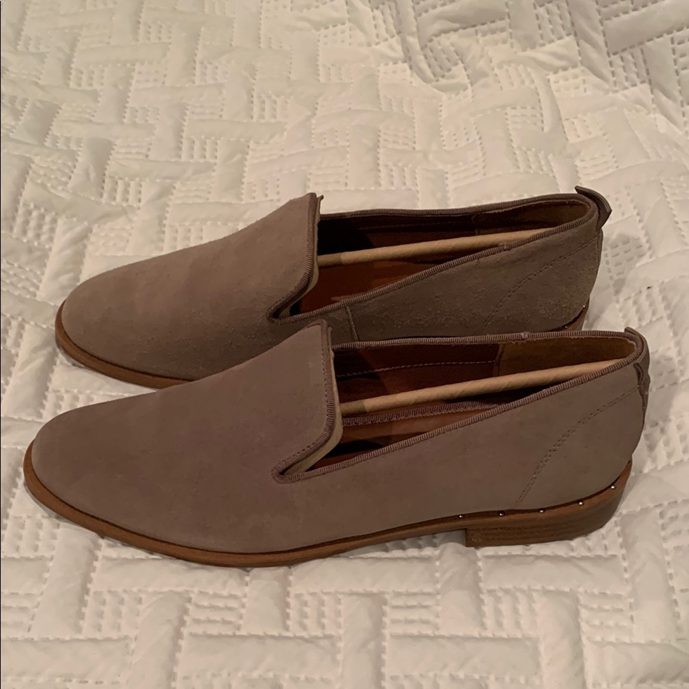 Franco Sarto Women’s Tan Slip-On Loafers